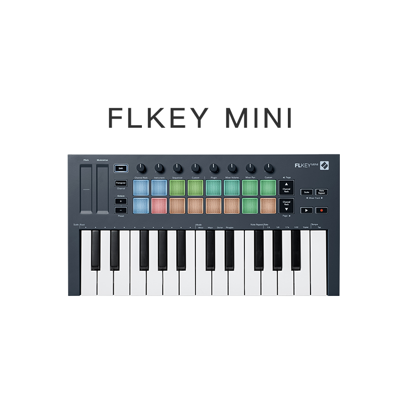Novation FLKEY MINI 键盘控制器【盒装+Win/Mac】