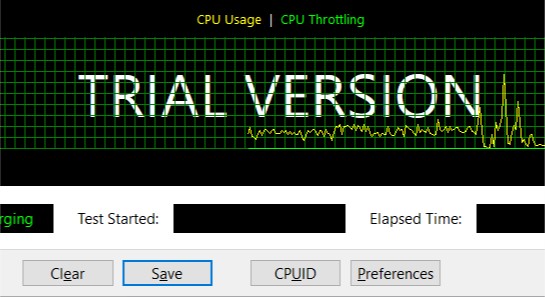 保存CPU测试结果