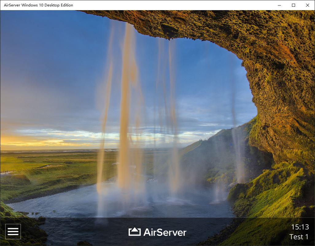 图1：AirServer Windows 10桌面版界面