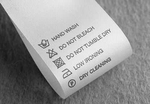 BarTender案例服装标签设计之洗水唛