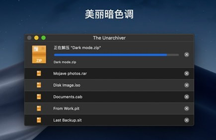 The Unarchiver 最新界面