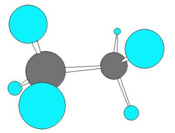 乙烷模型示例图