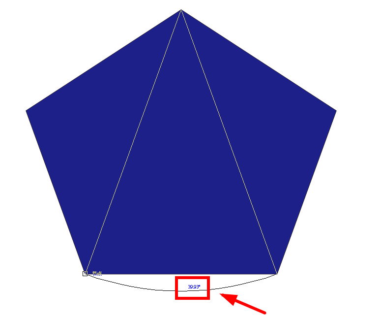 图4 角度度量