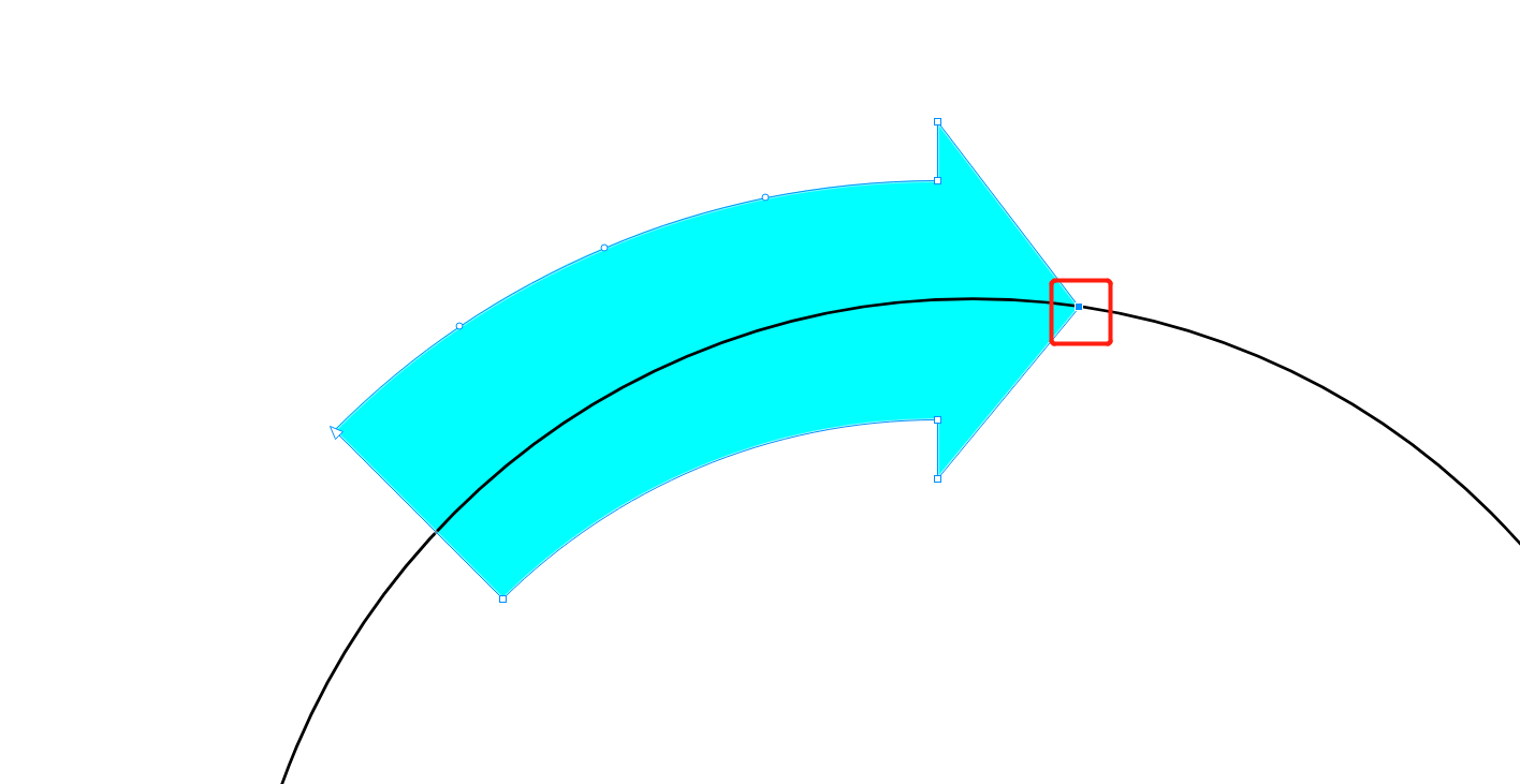 图7：箭头的形成