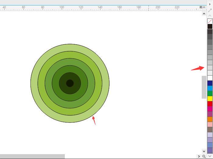 图7：改变圆环的边框颜色