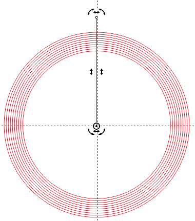 CDR圆形花纹矢量图