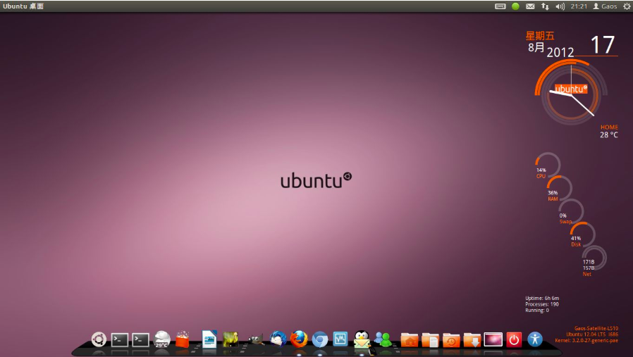 Linux系统操作界面