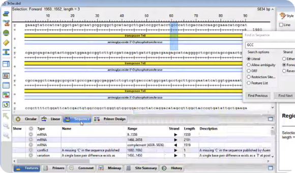 DNASTAR Lasergene Molecular Biology功能全面