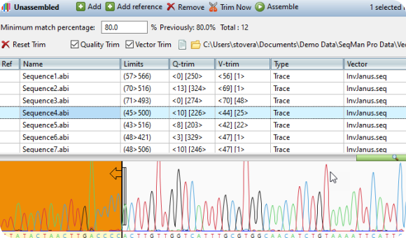 DNASTAR Lasergene Genomics流程高效