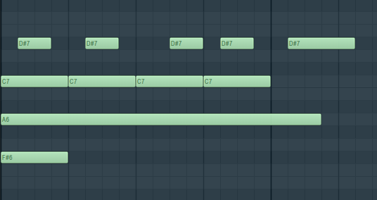 FL Studio钢琴卷轴中的翻转命令