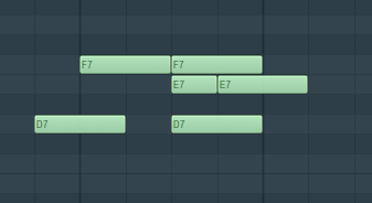 FL Studio中的粘合与琶音命令