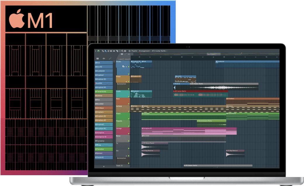 FL Studio 支持苹果M1芯片