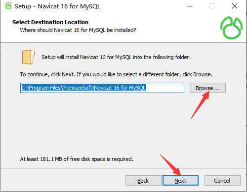 Navicat for MySQL安装