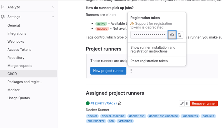 如何使用gitlab docker持续集成