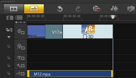 编辑视频时如何通过调节整个音频来改变音量