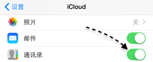 iCloud同步界面