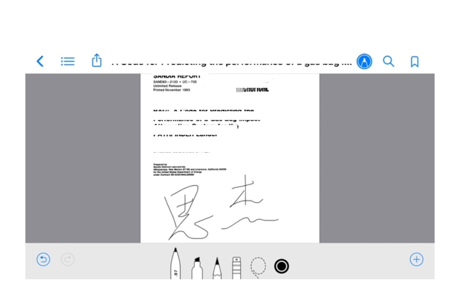 图4 在Apple设备书籍中为pdf文件签名