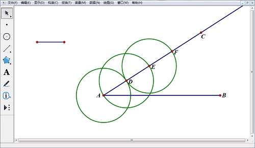 几何画板构造圆
