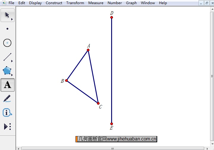 绘制三角形和线段