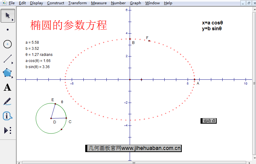 椭圆的参数方程