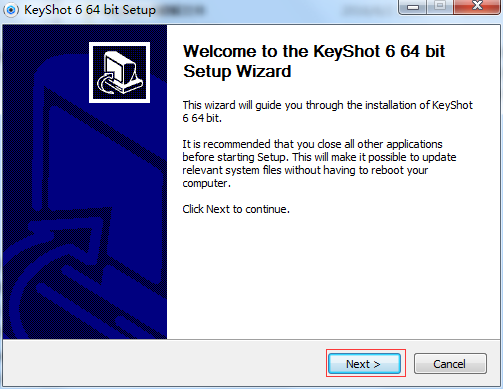 安装 Keyshot主程序