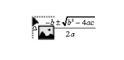 图5：InDesign插入公式的样式