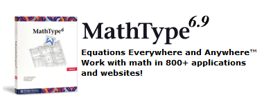 MathType 6.9简体中文版发布—MathType中文官网