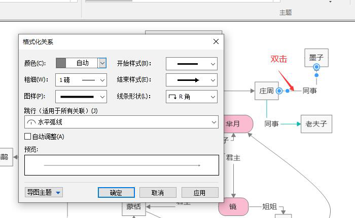  图11：编辑线条属性