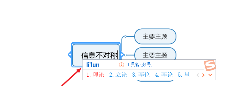 图3 ：填入内容