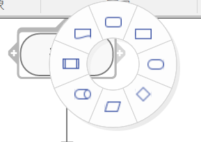 图4：使鼠标在加号上悬浮片刻唤出该工具框