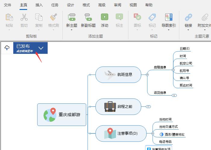 图5：取消发布命令