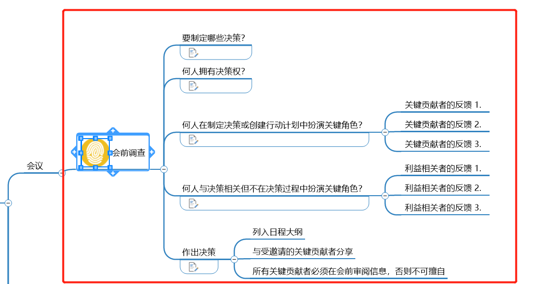 图3 生成会议调查模板