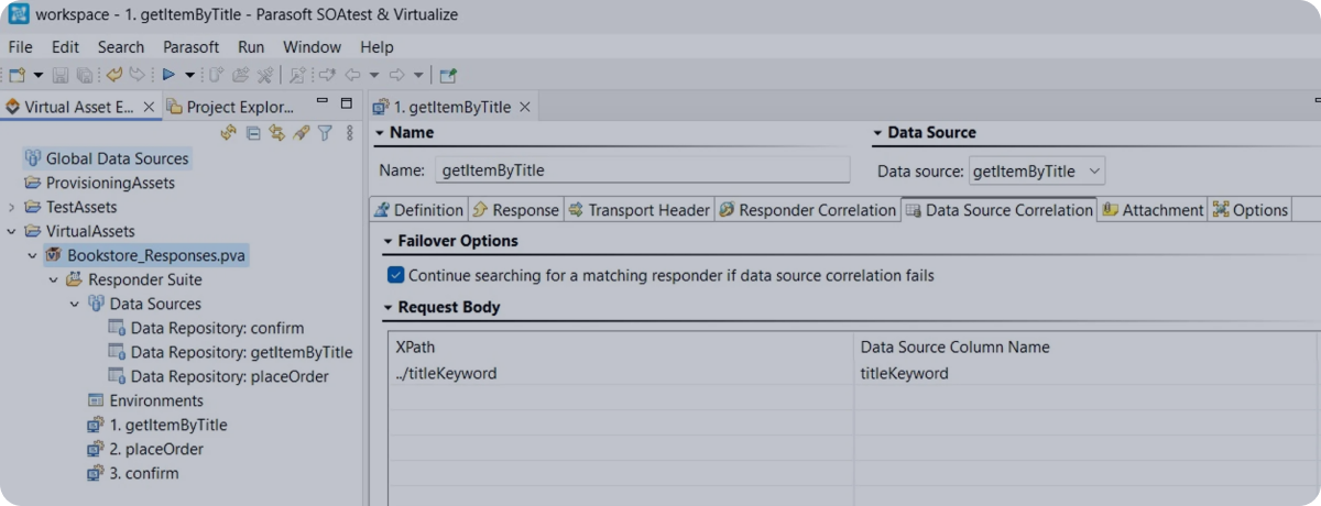 Parasoft Virtualize功能