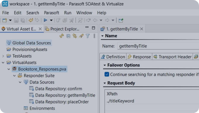 Parasoft Virtualize功能