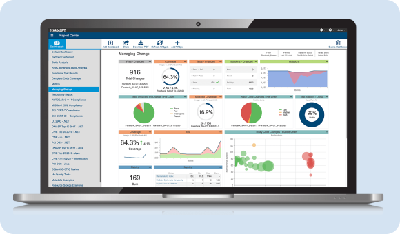 Parasoft DTP综合报告