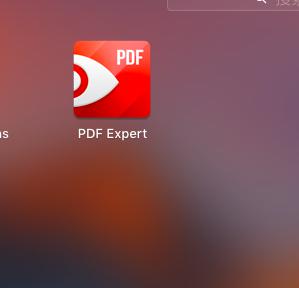 已经安装好的PDF Expert for Mac