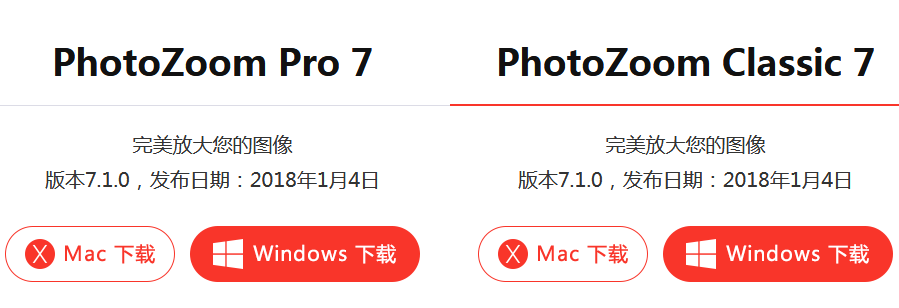 哪里下载新版的PhotoZoom Pro？