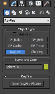 打开RayFire插件