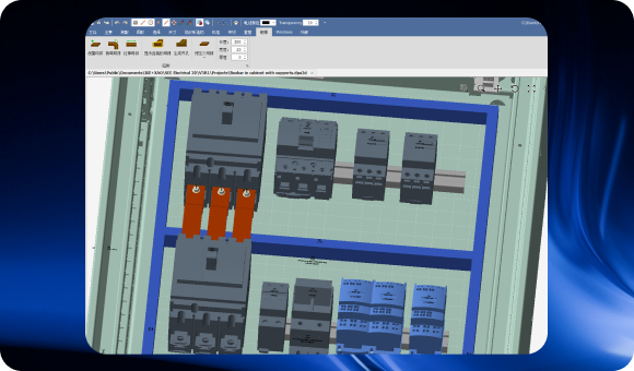 铜排设计 3D Panel + Copper Module