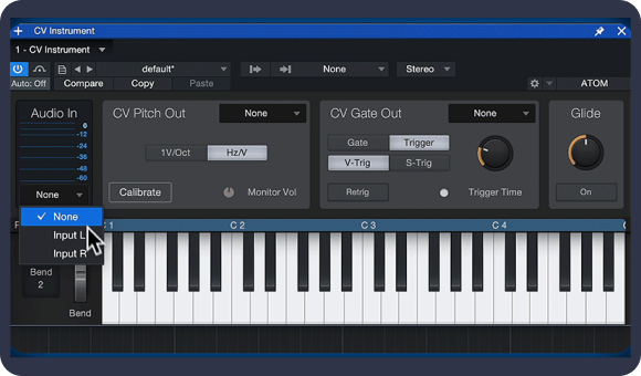 Studio One Pro 7新的CV乐器
