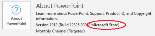 查看PowerPoint版本