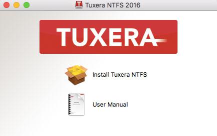Tuxera ntfs for Mac安装向导