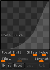  surface noise曲线