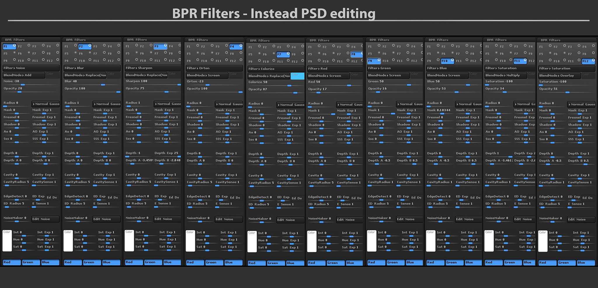 BPR Filters