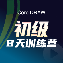 CorelDRAW 8天初级训练营（购买后请务必加入VIP课程群！）