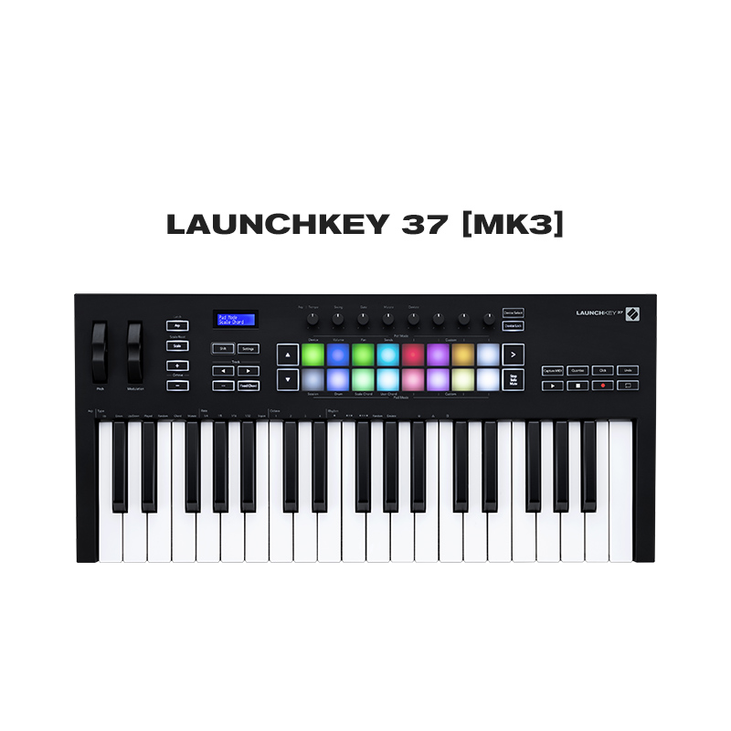 Novation 37 MK3键盘控制器【盒装+Win/Mac】