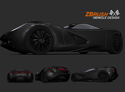 ZBrush汽车设计